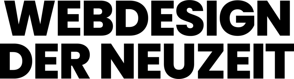 Webdesign der Neuzeit - Logo